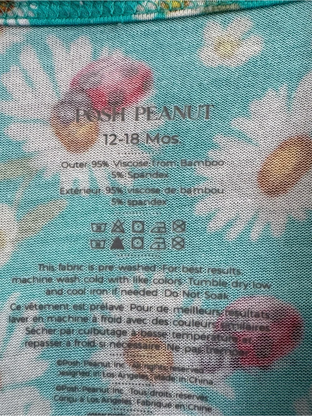 Posh Peanut Short Sleeve Basic Twirl Skirt Bodysuit Ladybug dress